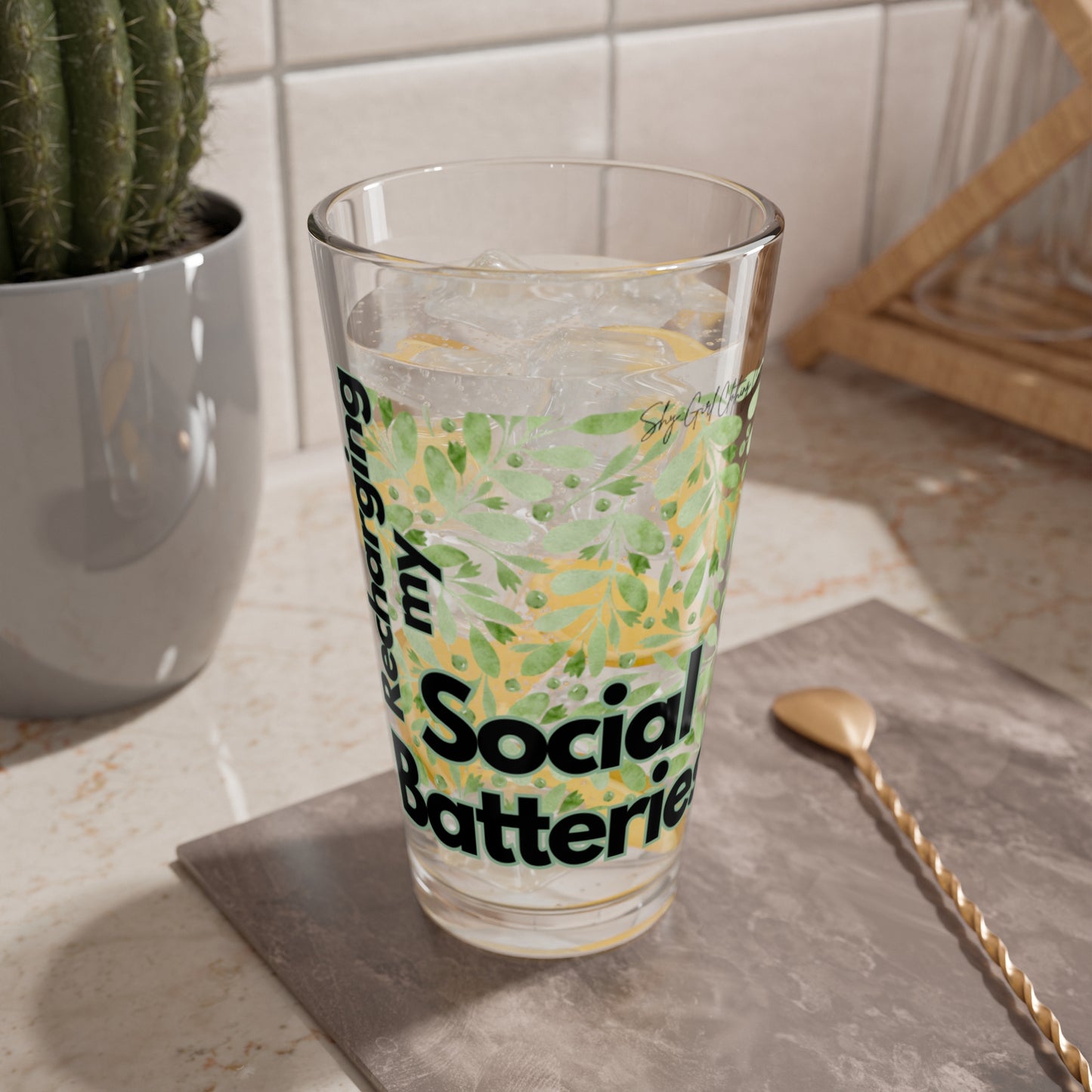 Recharging Glass, 16oz