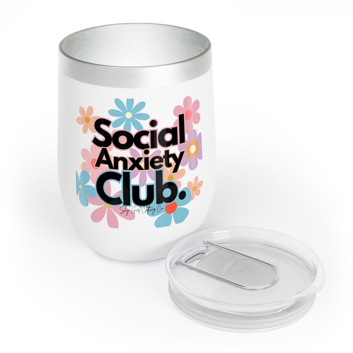 Social Anxiety Club Chill Wine Tumbler
