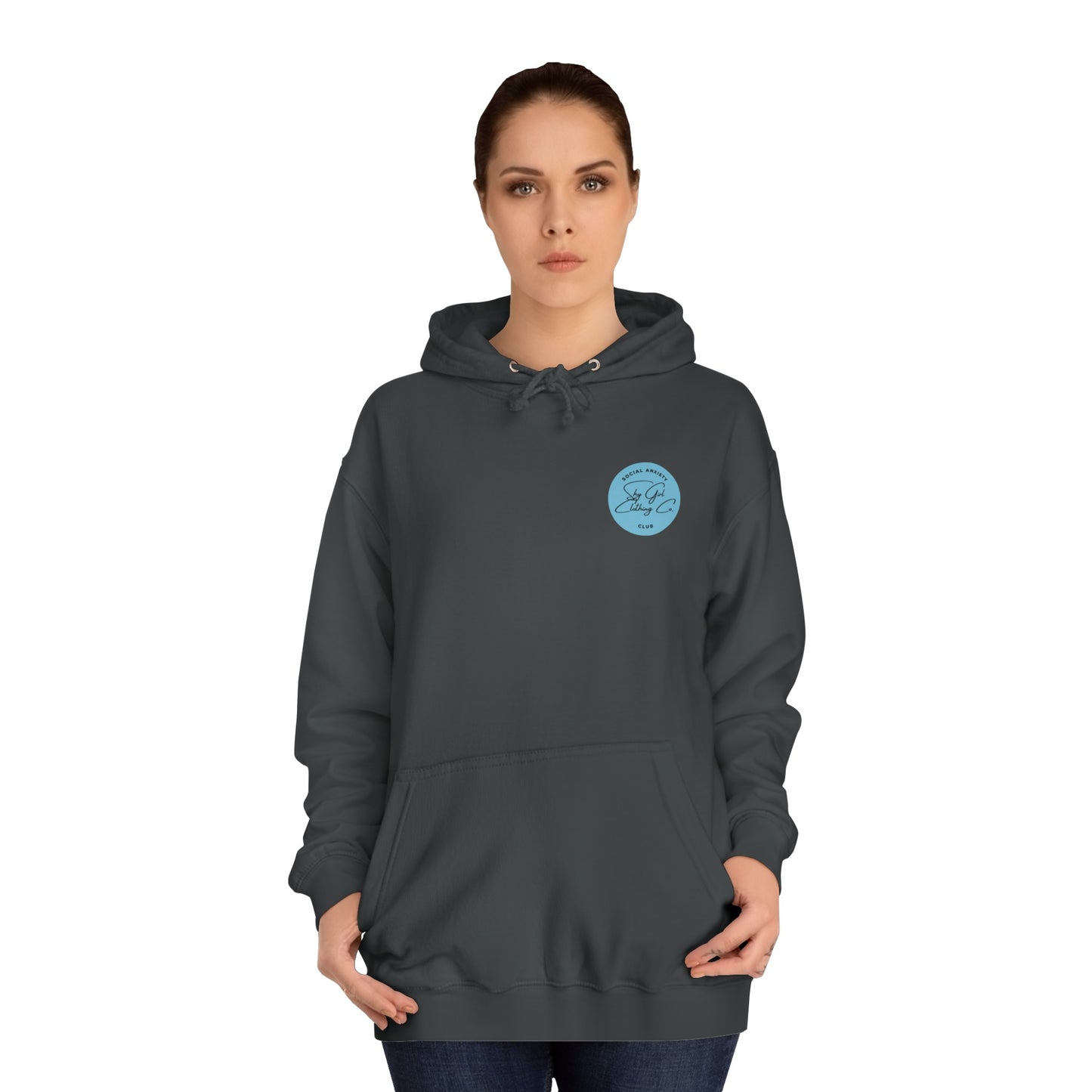 Social Anxiety Warrior Unisex College Hoodie- Standard