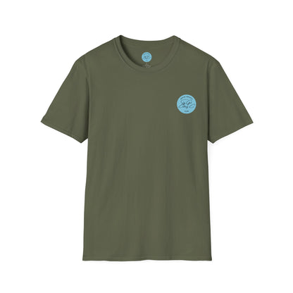 Comfort Zone Unisex Softstyle T-Shirt- Standard Colour Logo Back
