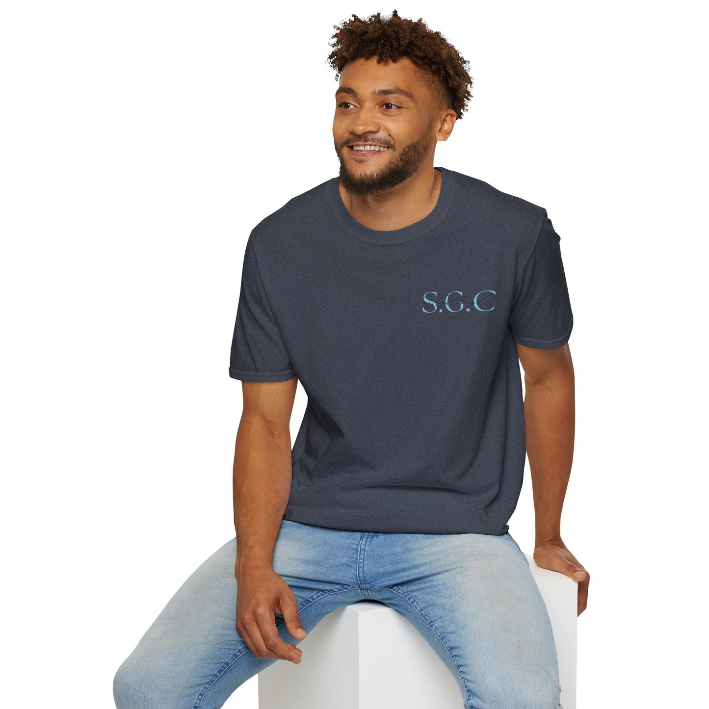 S.G.C. Logo Small Unisex Softstyle T-Shirt