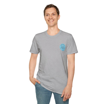 Awkward Unisex Softstyle T-Shirt- Logo Back