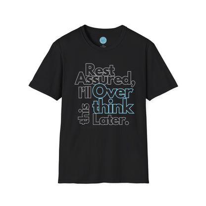 Rest Assured Unisex Softstyle T-Shirt- Standard Front