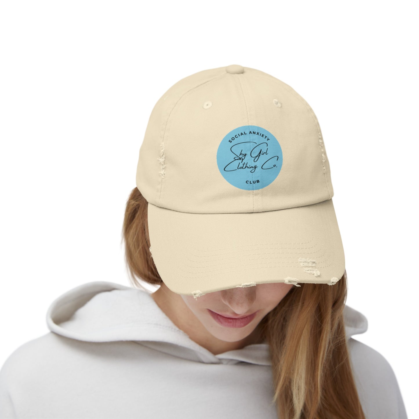 Shy Girl Clothing Co. Unisex Distressed Hat