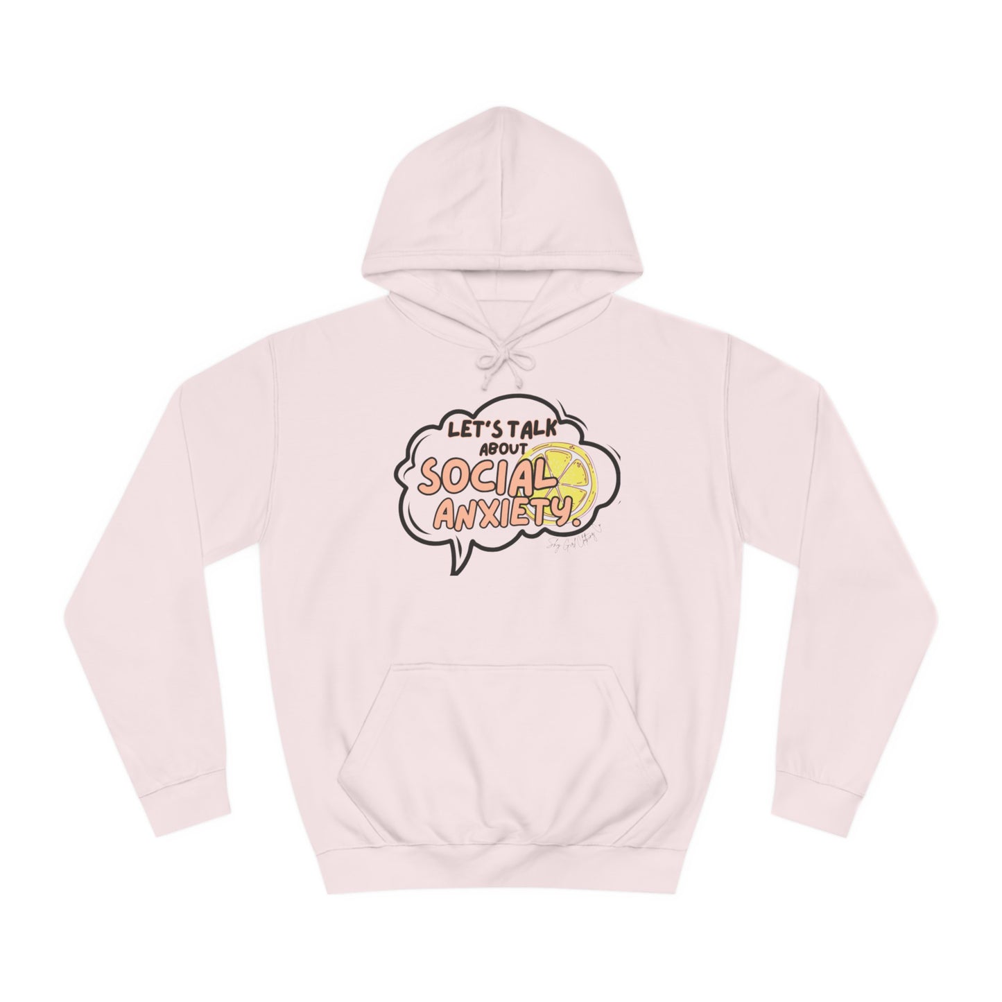 Let's Talk S.A. Unisex College Hoodie