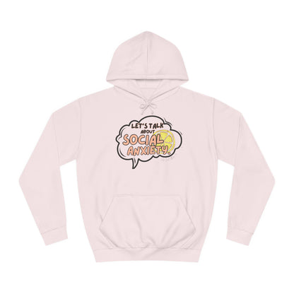 Let's Talk S.A. Unisex College Hoodie