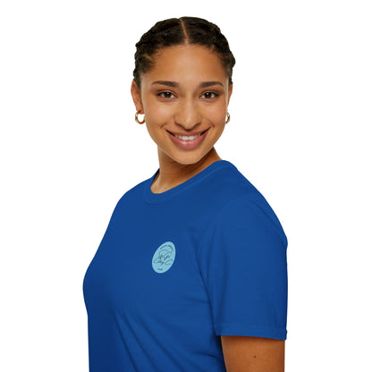 Comfort Zone Unisex Softstyle T-Shirt- Standard Colour Logo Back