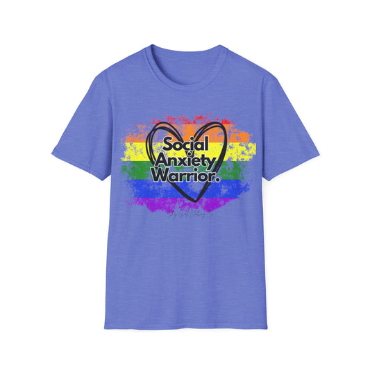 Rainbow Front Unisex Softstyle T-Shirt