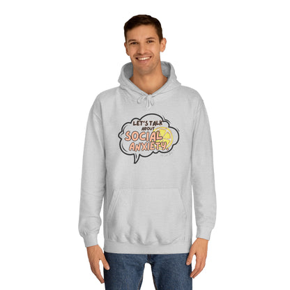 Let's Talk S.A. Unisex College Hoodie