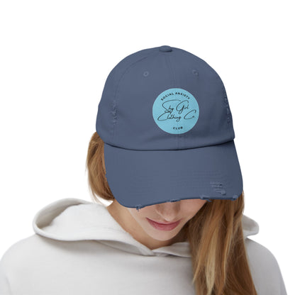 Shy Girl Clothing Co. Unisex Distressed Hat