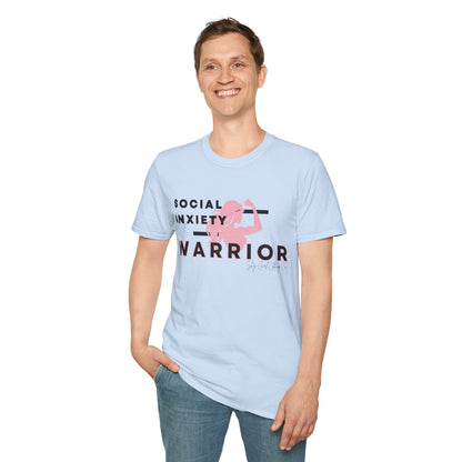 Social Anxiety Warrior Unisex Softstyle T-Shirt- Standard Girl Power