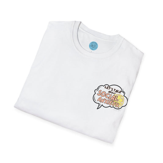Let's talk about S.A. Unisex Softstyle T-Shirt