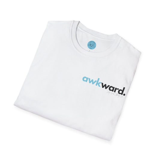 Awkward Unisex Softstyle T-Shirt- Small Logo