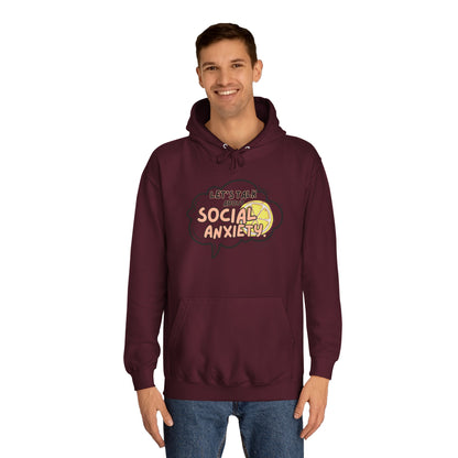 Let's Talk S.A. Unisex College Hoodie