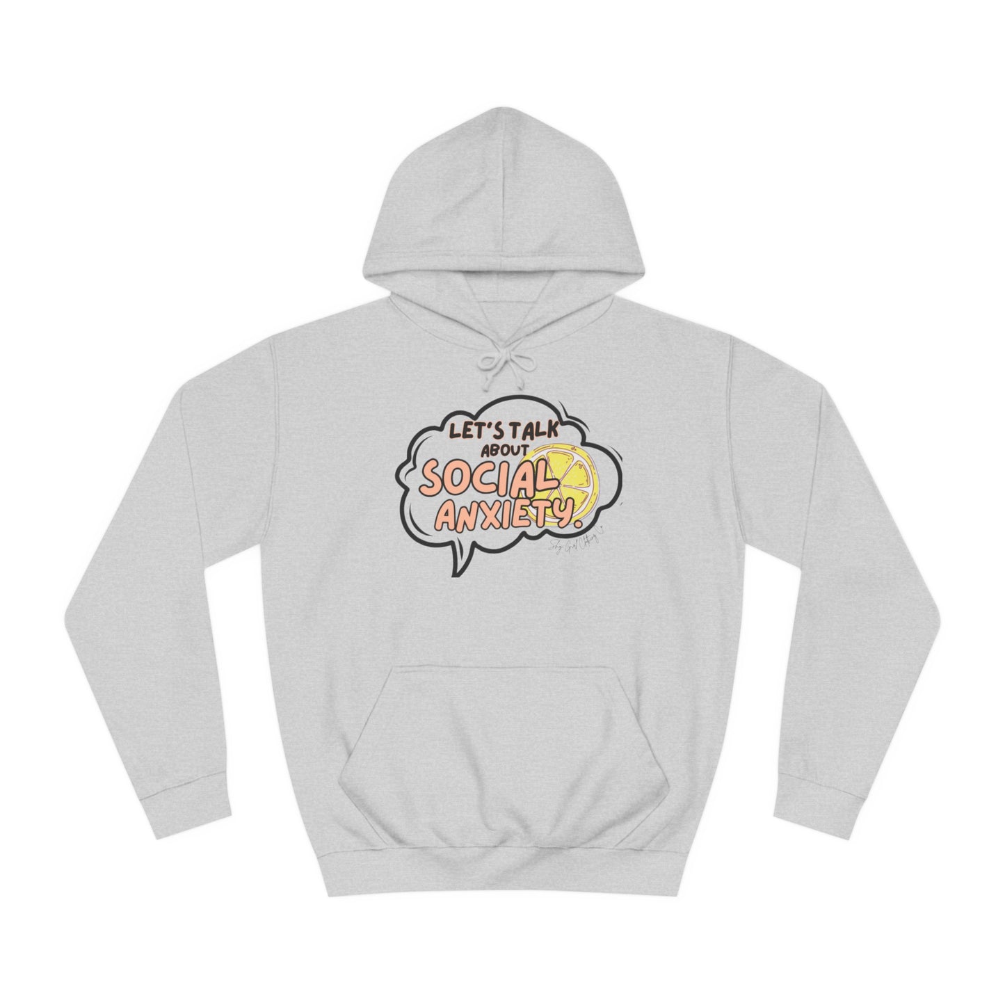 Let's Talk S.A. Unisex College Hoodie