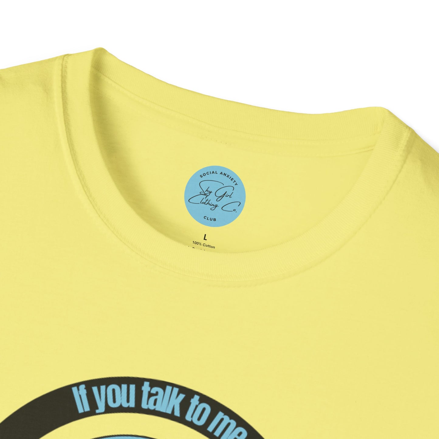 Run Away Unisex Softstyle T-Shirt- Standard Logo