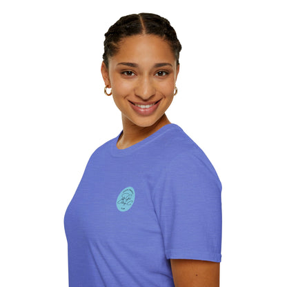 Comfort Zone Unisex Softstyle T-Shirt- Standard Logo Back