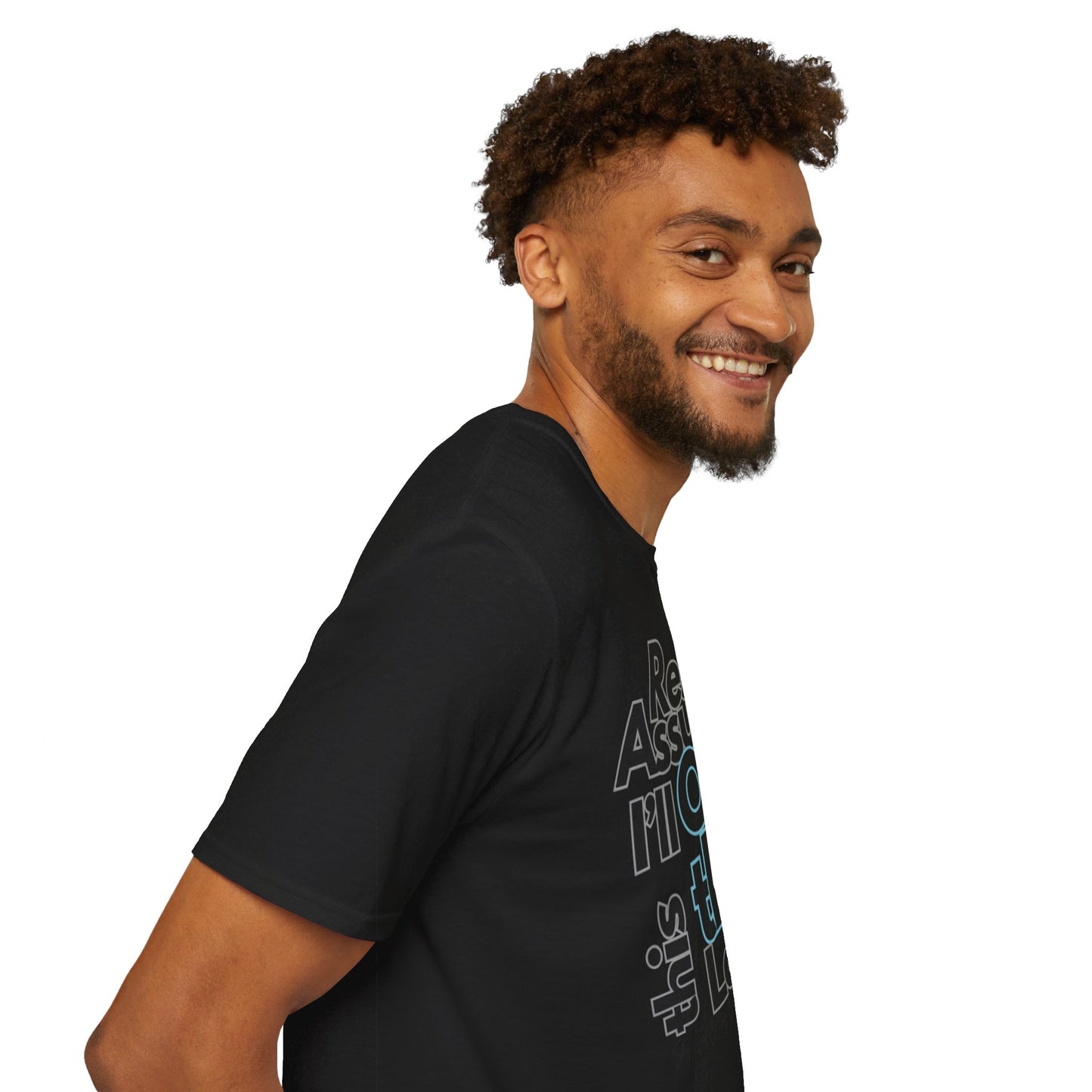 Rest Assured Unisex Softstyle T-Shirt- Standard Front