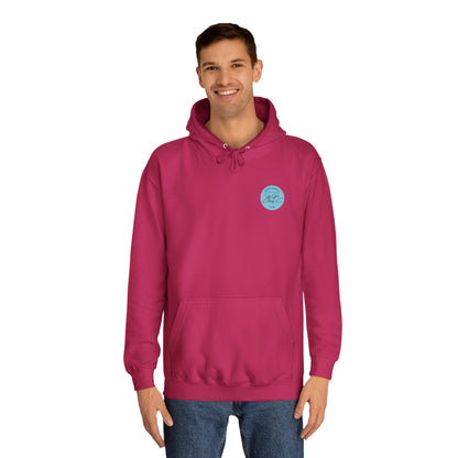 Let's Talk S.A. Unisex College Hoodie-Logo Back