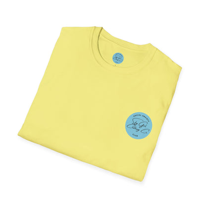 Let's Talk S.A. Unisex Softstyle T-Shirt-Logo Back