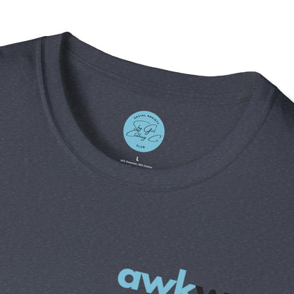 Awkward Unisex Softstyle T-Shirt- Small Logo