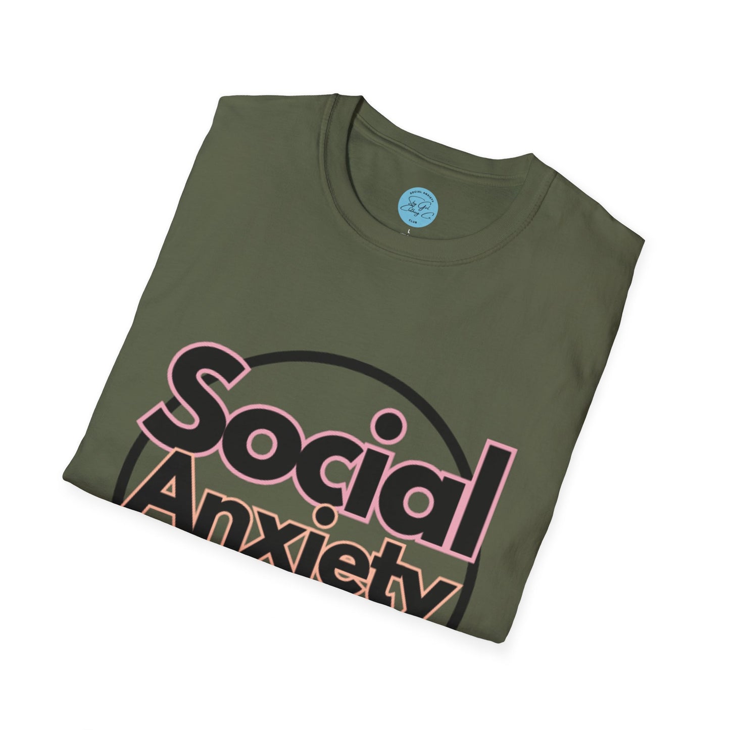 Social Anxiety Club Unisex Softstyle T-Shirt- Standard