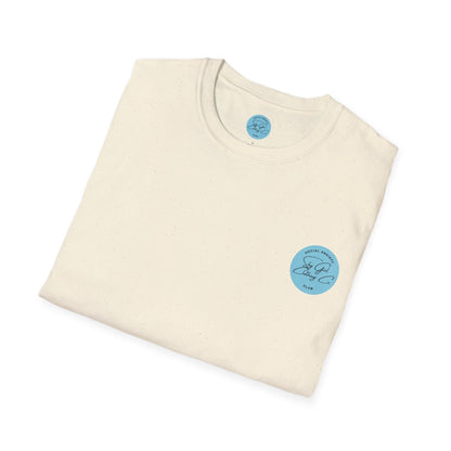 Comfort Zone Unisex Softstyle T-Shirt- Standard Colour Logo Back
