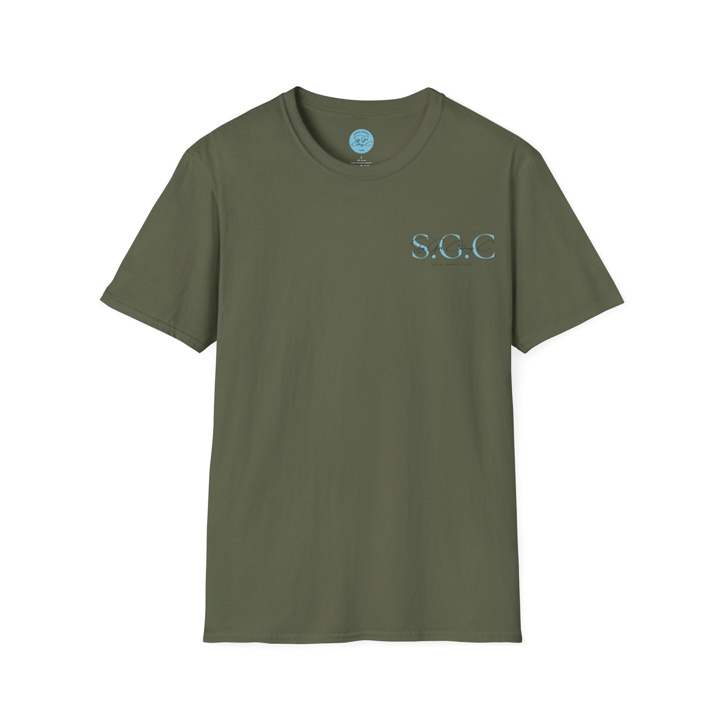S.G.C. Logo Small Unisex Softstyle T-Shirt