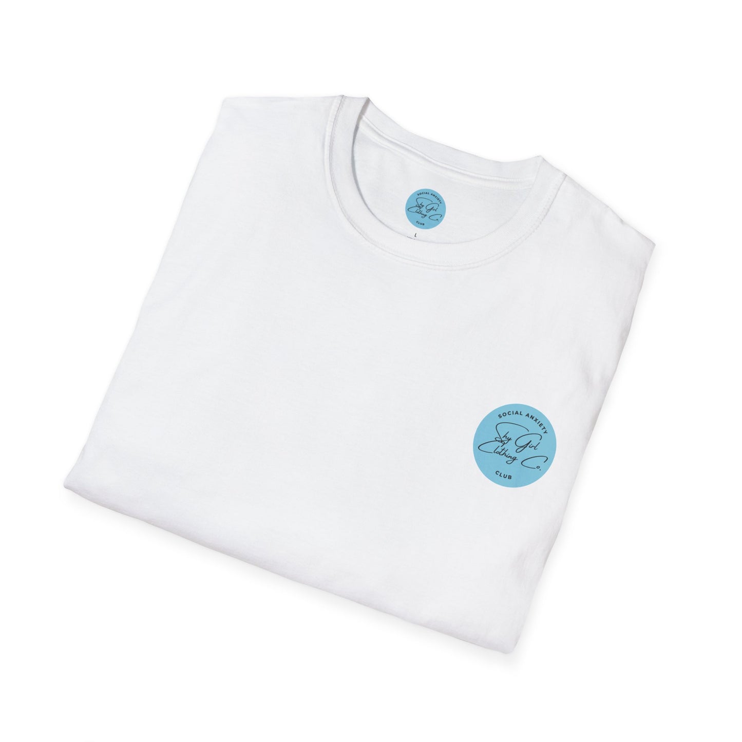 Comfort Zone Unisex Softstyle T-Shirt- Standard Logo Back
