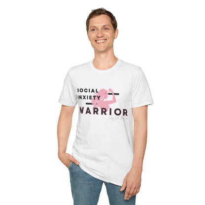 Social Anxiety Warrior Unisex Softstyle T-Shirt- Standard Girl Power