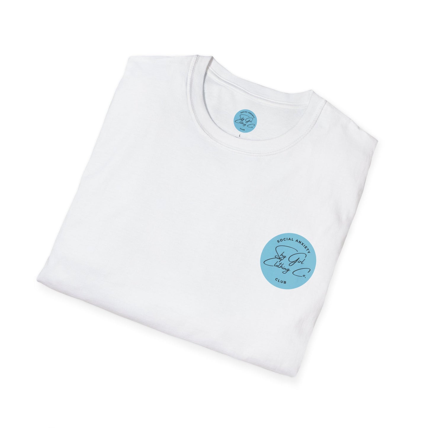 Let's Talk S.A. Unisex Softstyle T-Shirt-Logo Back