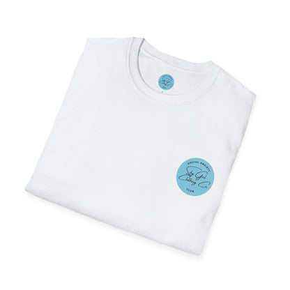 Let's Talk S.A. Unisex Softstyle T-Shirt-Logo Back