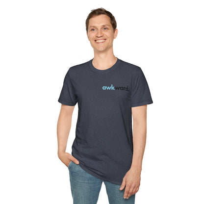 Awkward Unisex Softstyle T-Shirt- Small Logo