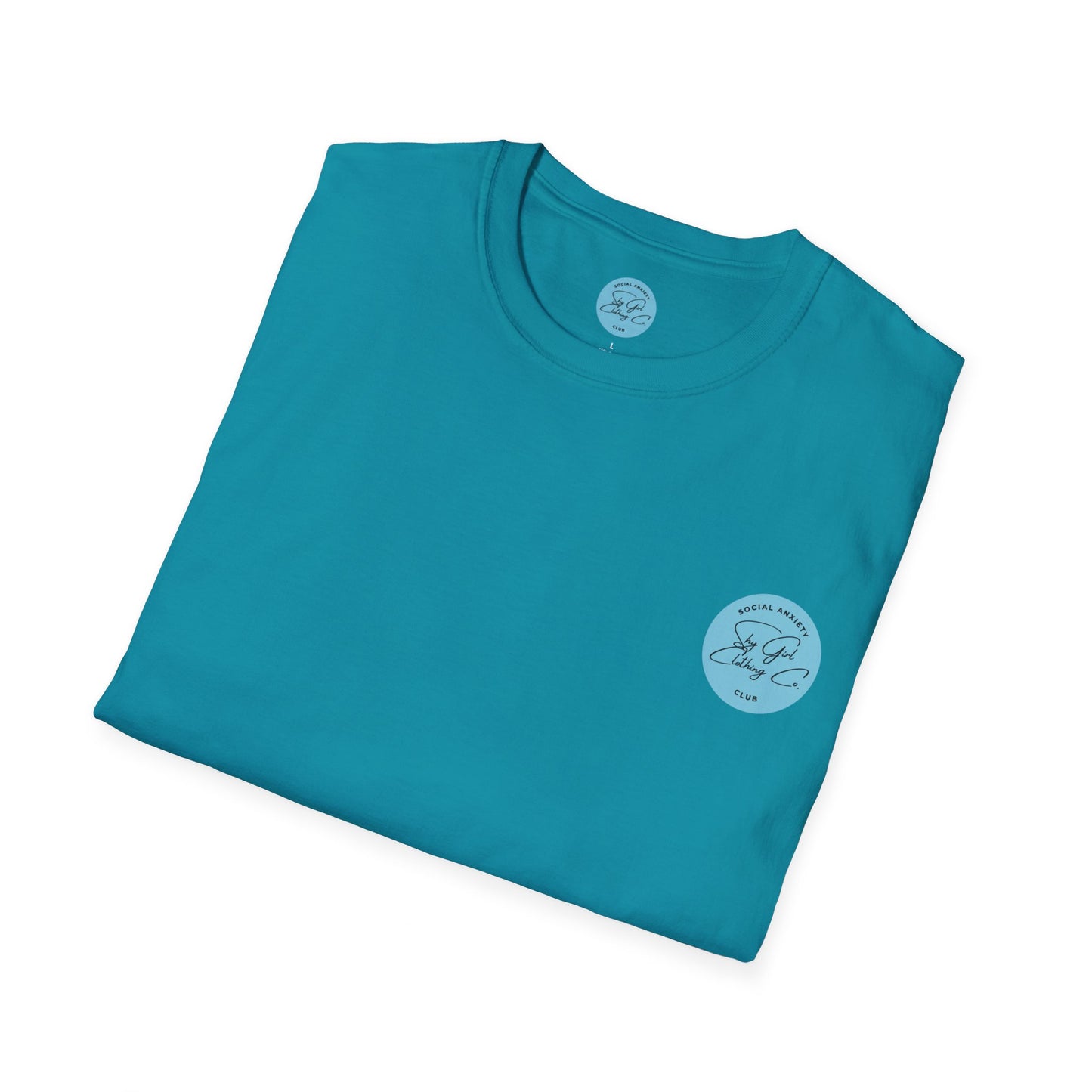 Comfort Zone Unisex Softstyle T-Shirt- Standard Colour Logo Back