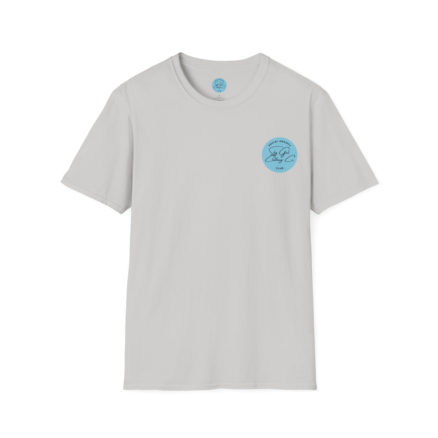 Awkward Unisex Softstyle T-Shirt- Logo Back