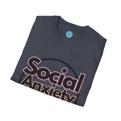 Social Anxiety Club Unisex Softstyle T-Shirt- Standard