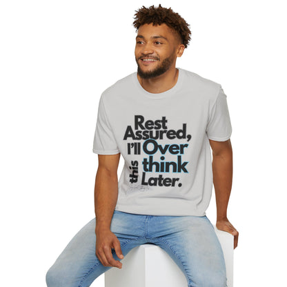 Rest Assured Unisex Softstyle T-Shirt- Standard Front