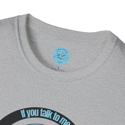 Run Away Unisex Softstyle T-Shirt- Standard Logo