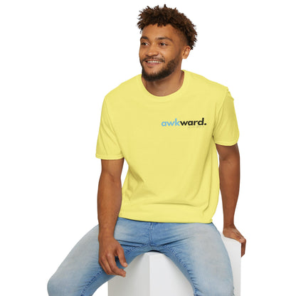 Awkward Unisex Softstyle T-Shirt- Small Logo