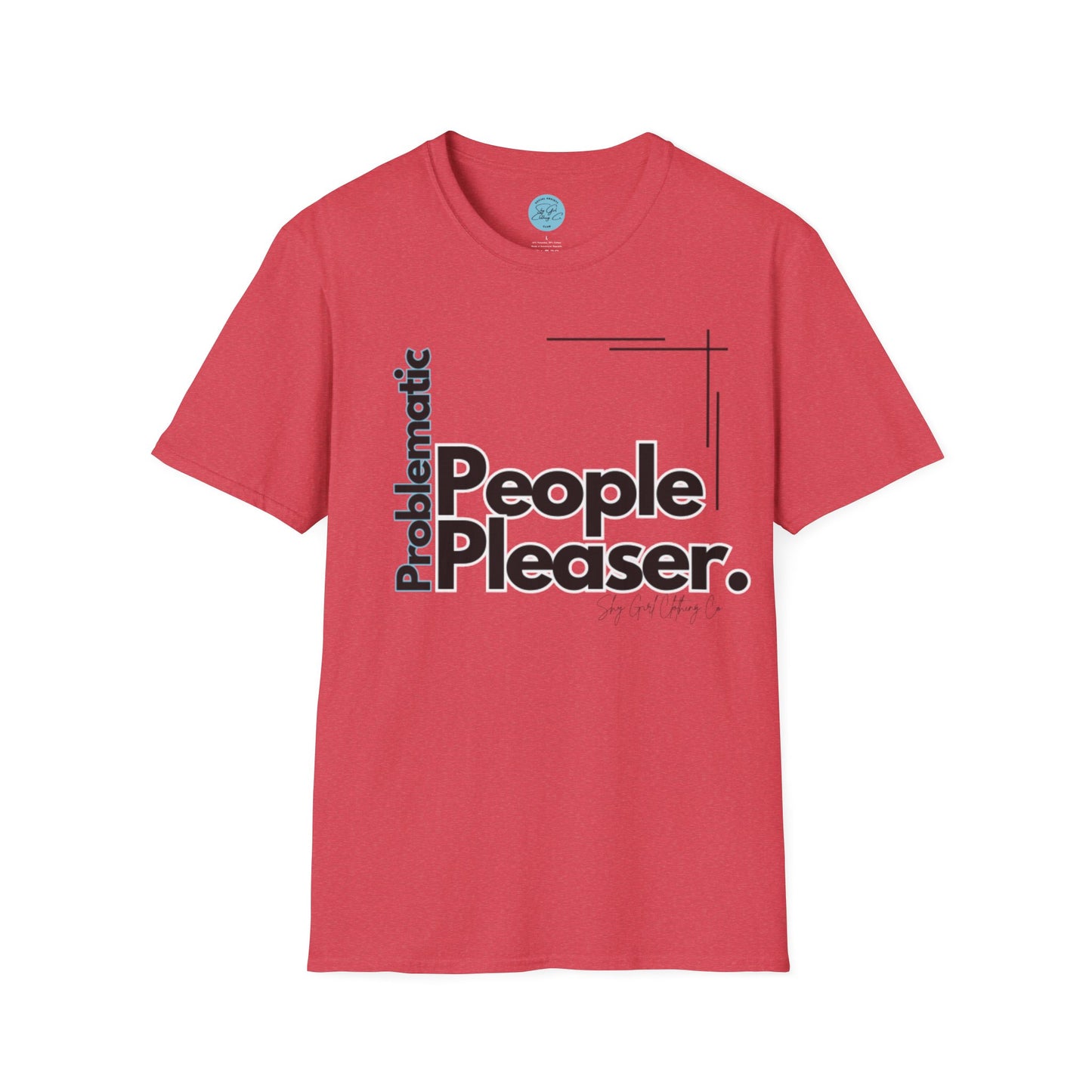 Problematic People Pleaser T-Shirt- Standard Logo