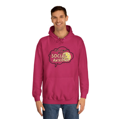 Let's Talk S.A. Unisex College Hoodie