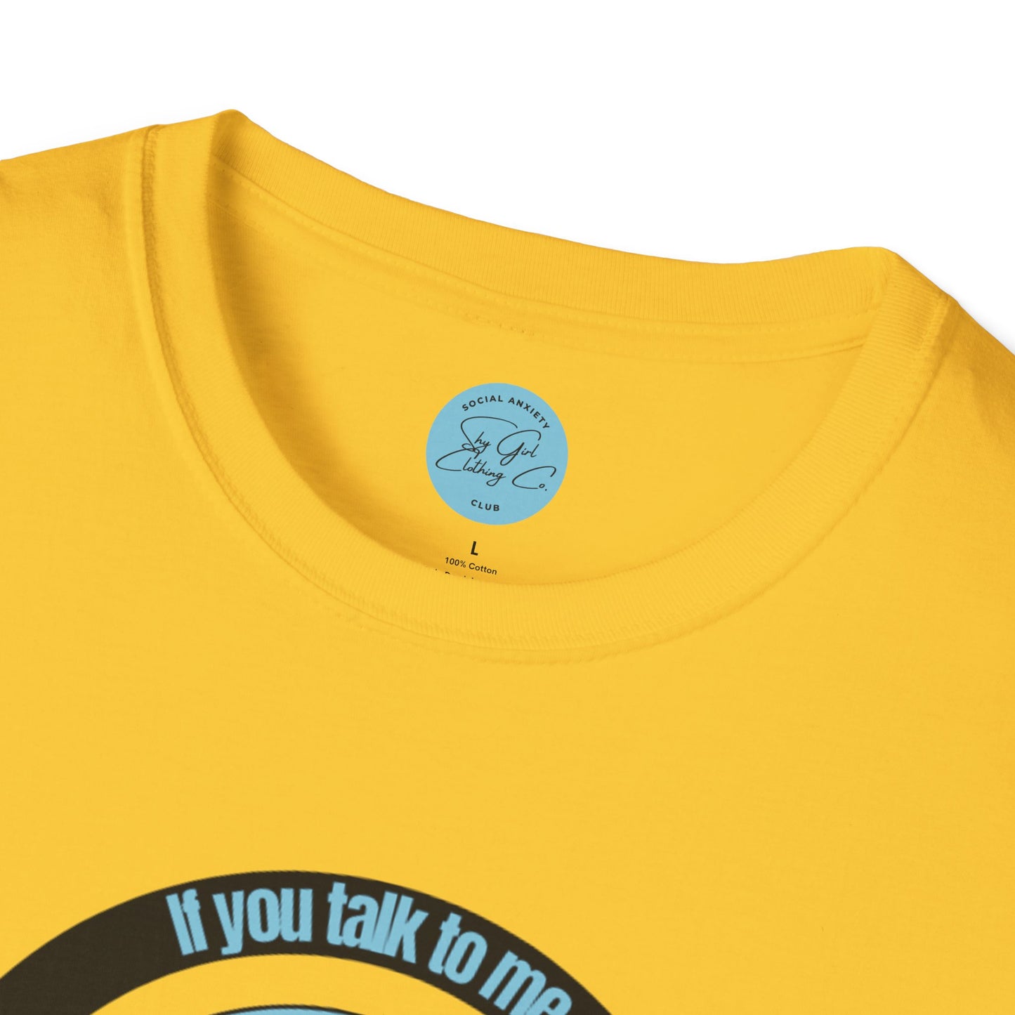 Run Away Unisex Softstyle T-Shirt- Standard Logo