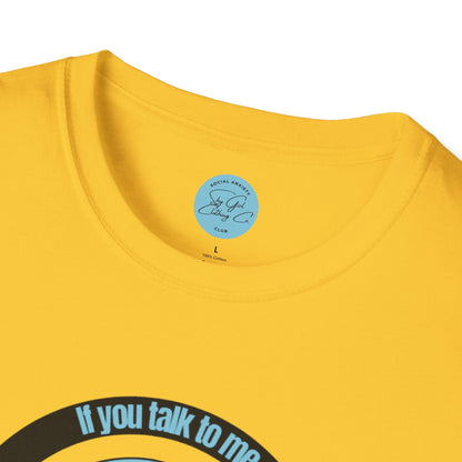 Run Away Unisex Softstyle T-Shirt- Standard Logo