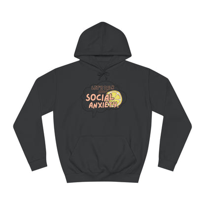 Let's Talk S.A. Unisex College Hoodie
