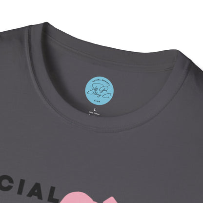 Social Anxiety Warrior Unisex Softstyle T-Shirt- Standard Girl Power