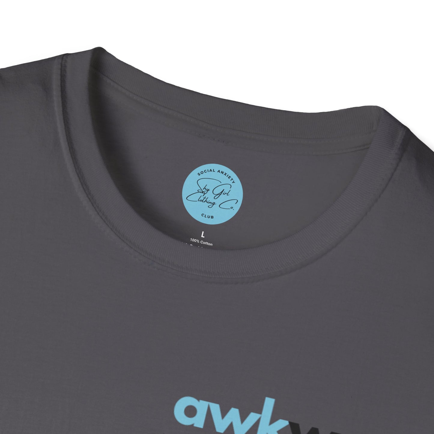 Awkward Unisex Softstyle T-Shirt- Small Logo