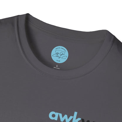 Awkward Unisex Softstyle T-Shirt- Small Logo