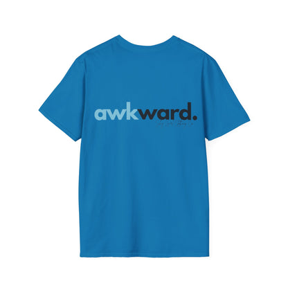 Awkward Unisex Softstyle T-Shirt- Logo Back