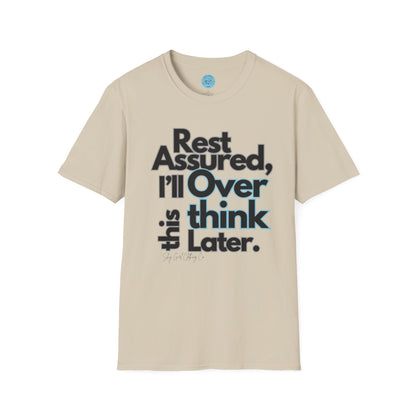 Rest Assured Unisex Softstyle T-Shirt- Standard Front
