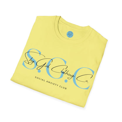 Shy Girl Clothing Co. Unisex Softstyle T-Shirt- Standard Logo